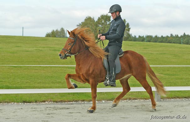 Gl&ouml;d p&aring; visningen i Tyskland 2008. Hon var str&aring;lande!
